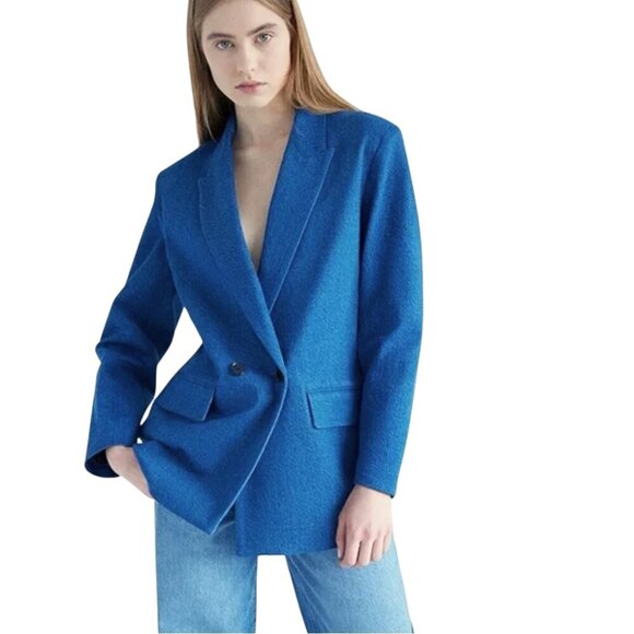 NWT Mavi Silvia Denim Blazer - Picture 3 of 8